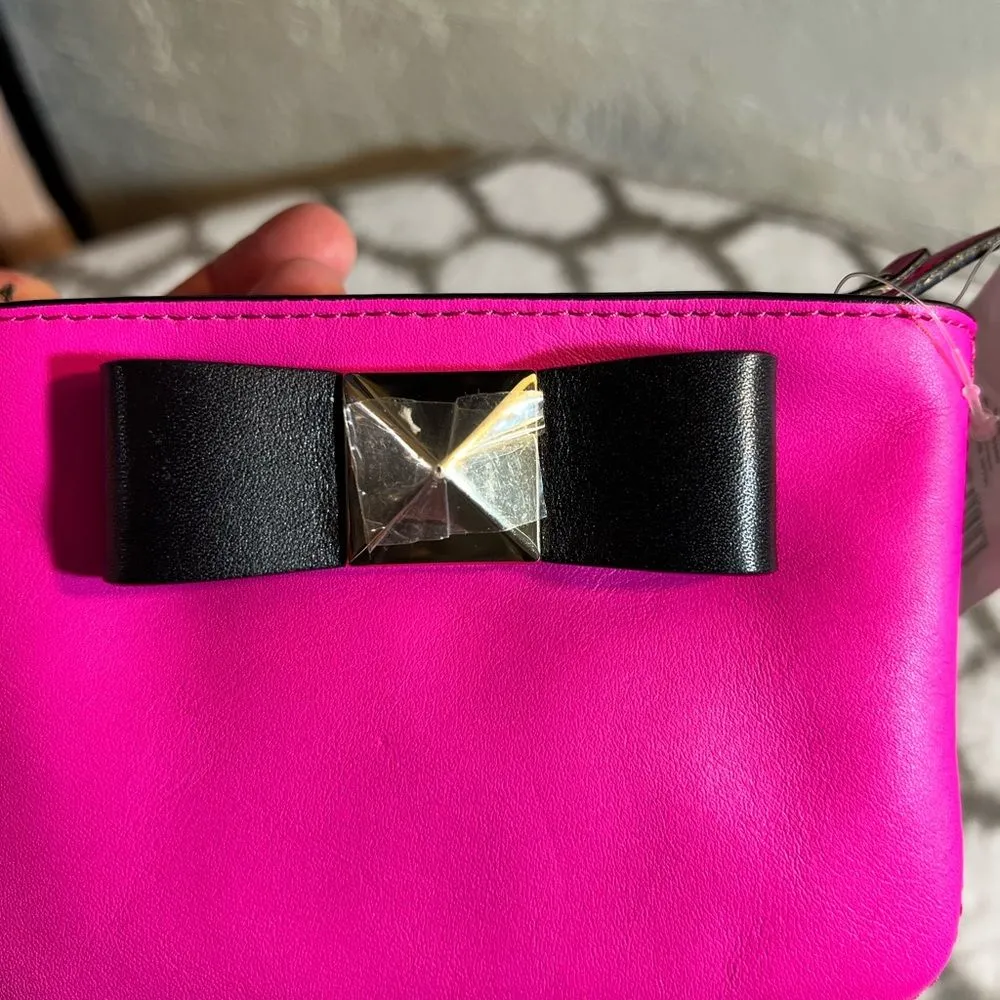 Kate Spade Pink Bow Key chain Wallet/ Lucie Bow - Image 3
