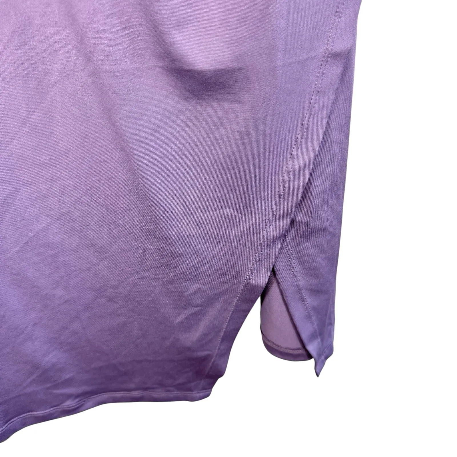 Kyodan Golf Lavender Purple Long Sleeve 1/4 Zip Stretchy Mini Golf Dress Size XL - Image 3