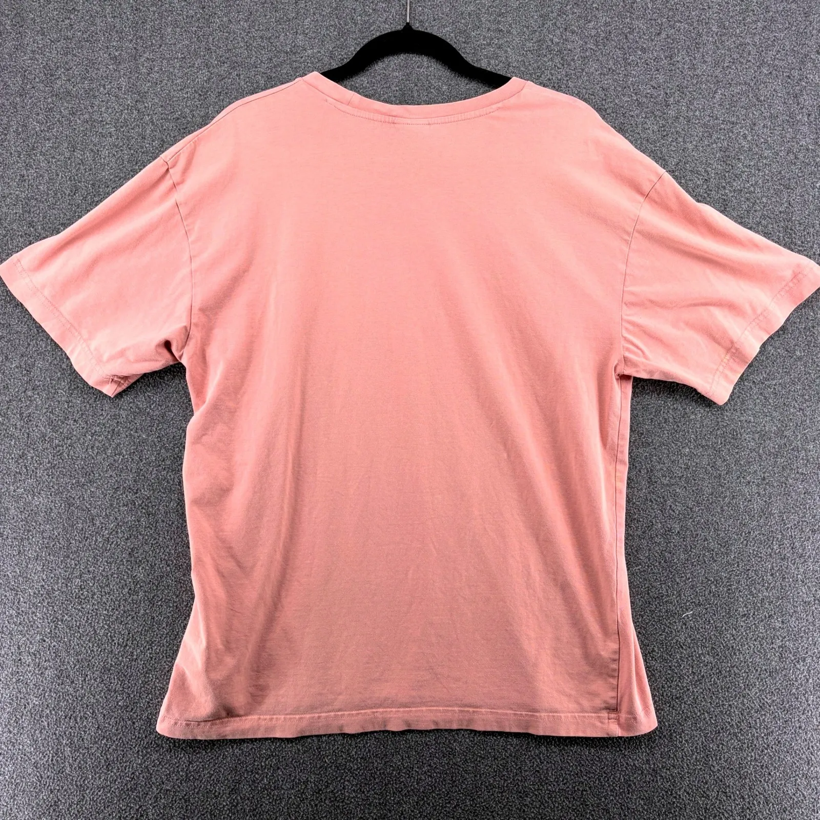 Gymshark Pink Logo T Shirt Womens Small Short Sleeve Crew Neck Cotton Blend FLAW - Image 8