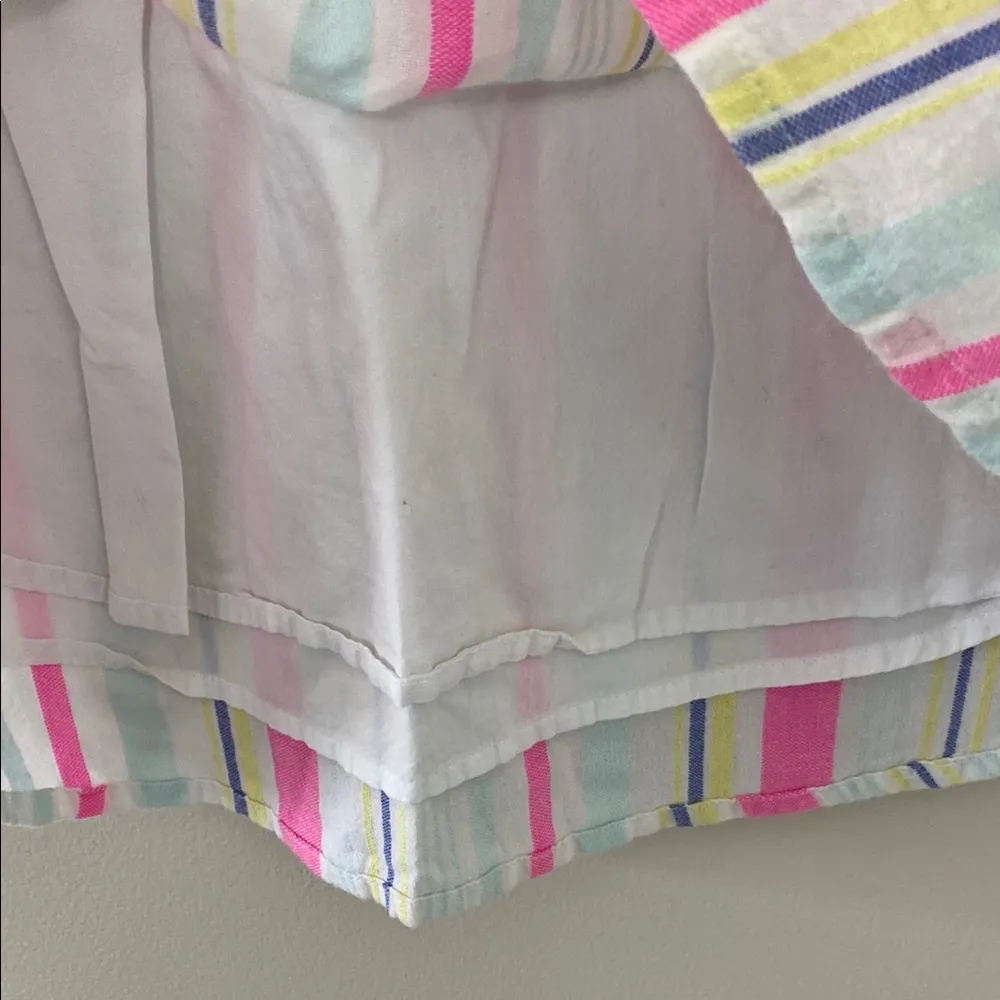 Vineyard Vines Boca Grande Striped Sleeveless Button-Up Shirtdress Size 8 - Image 4