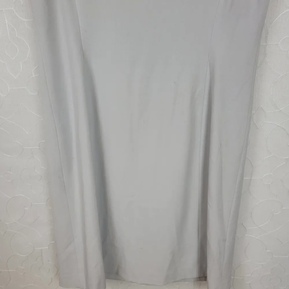 Nine West Womens Shift Dress Size 10 Gray Sleeveless Zip Front Pockets Lined NWT - Image 5