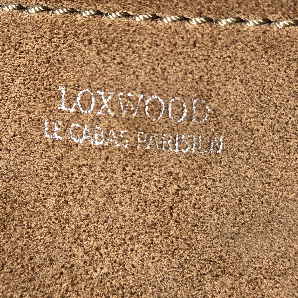 Suede Loxwood Le cabas Parisien Bag Purse Tan - Image 2