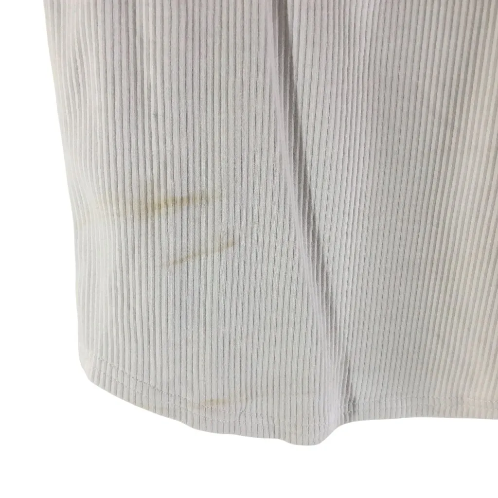 J Crew Womens Vintage Rib Shelf-Bra Tank Top White S - Image 2