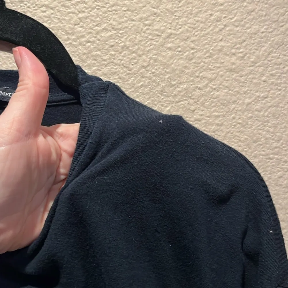 Brandy Melville Navy Blue Malibu California Retro look Long Sleeve T Shirt - Image 9