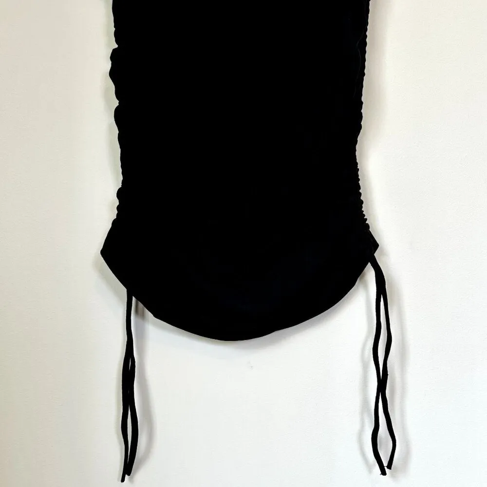 Good American NWT  Black Rouched Tank - Size 3 (Large) - Image 4