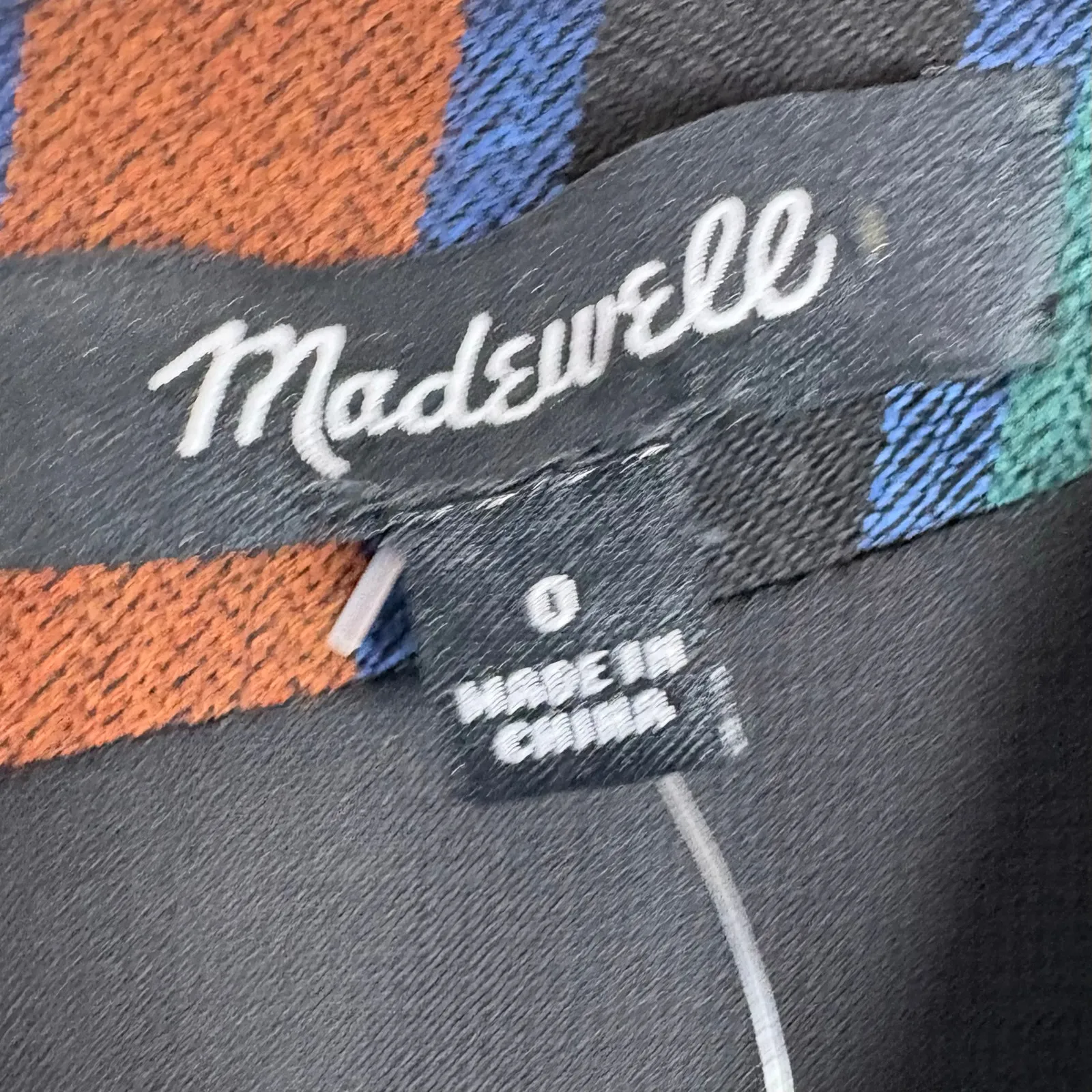 Madewell Women Kent Stripe Short Sleeve Jumpsuit Faux Wrap Elastic Waist Size 0 - Image 5