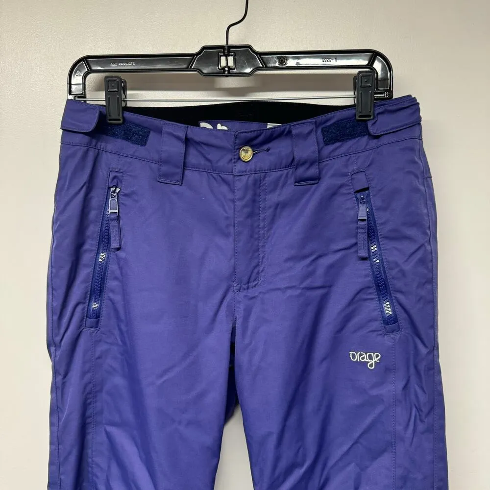 ORAGE Purple Alva Insulated Prime 10 Snowboard Snow Ski Pants Size Small - Image 3