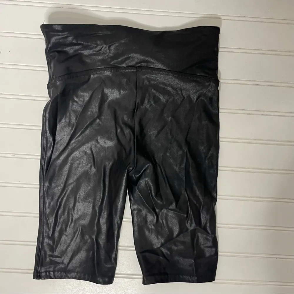 Spanx Faux Leather Biker Shorts 250 - Image 2