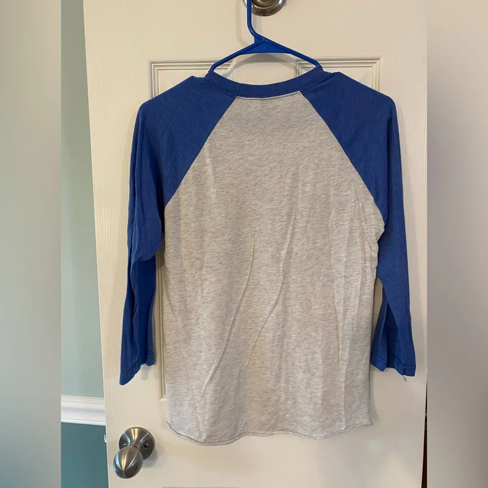 Kansas City Royals 2015 World Series Baseball Tee, XS Blue - Image 3