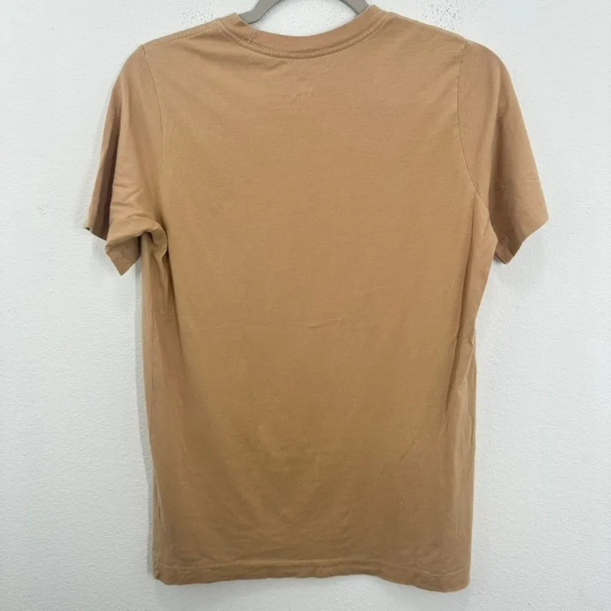 The Nike Tee T-Shirt Extra Large XL Brown Floral Graphic Print Athleisure - Image 6