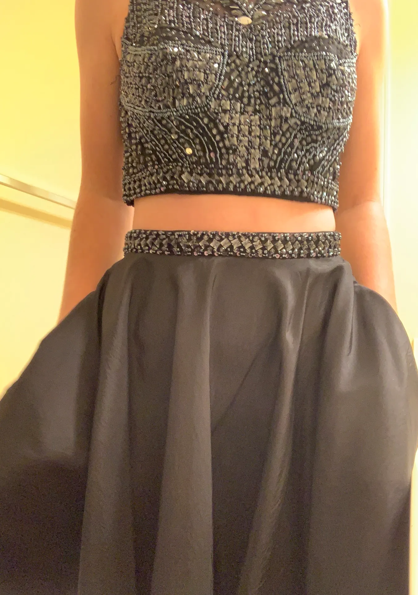 Milano Formals Dress Black - Image 4