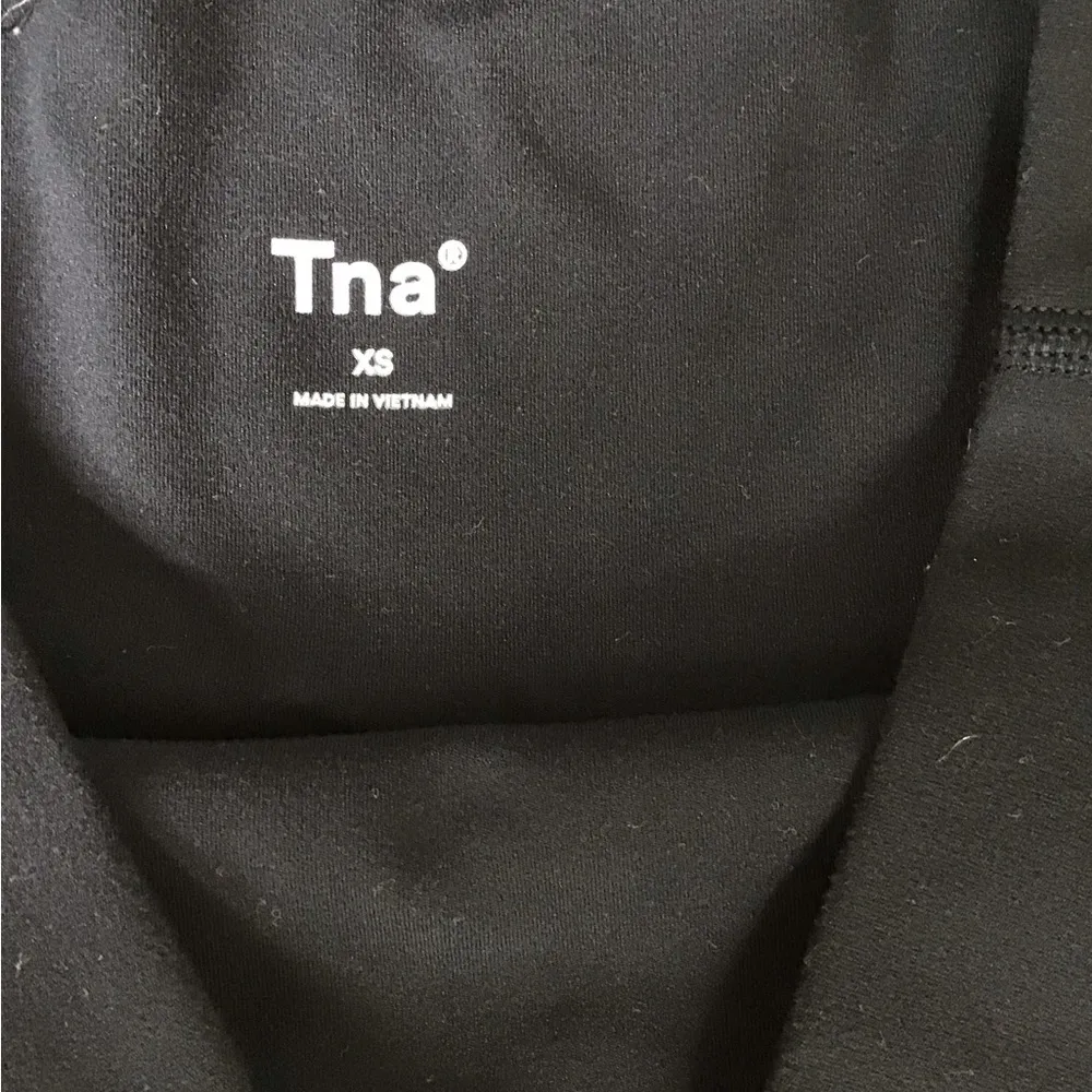 TNA Black Bike Shorts Athletic Style Size XS - Image 5