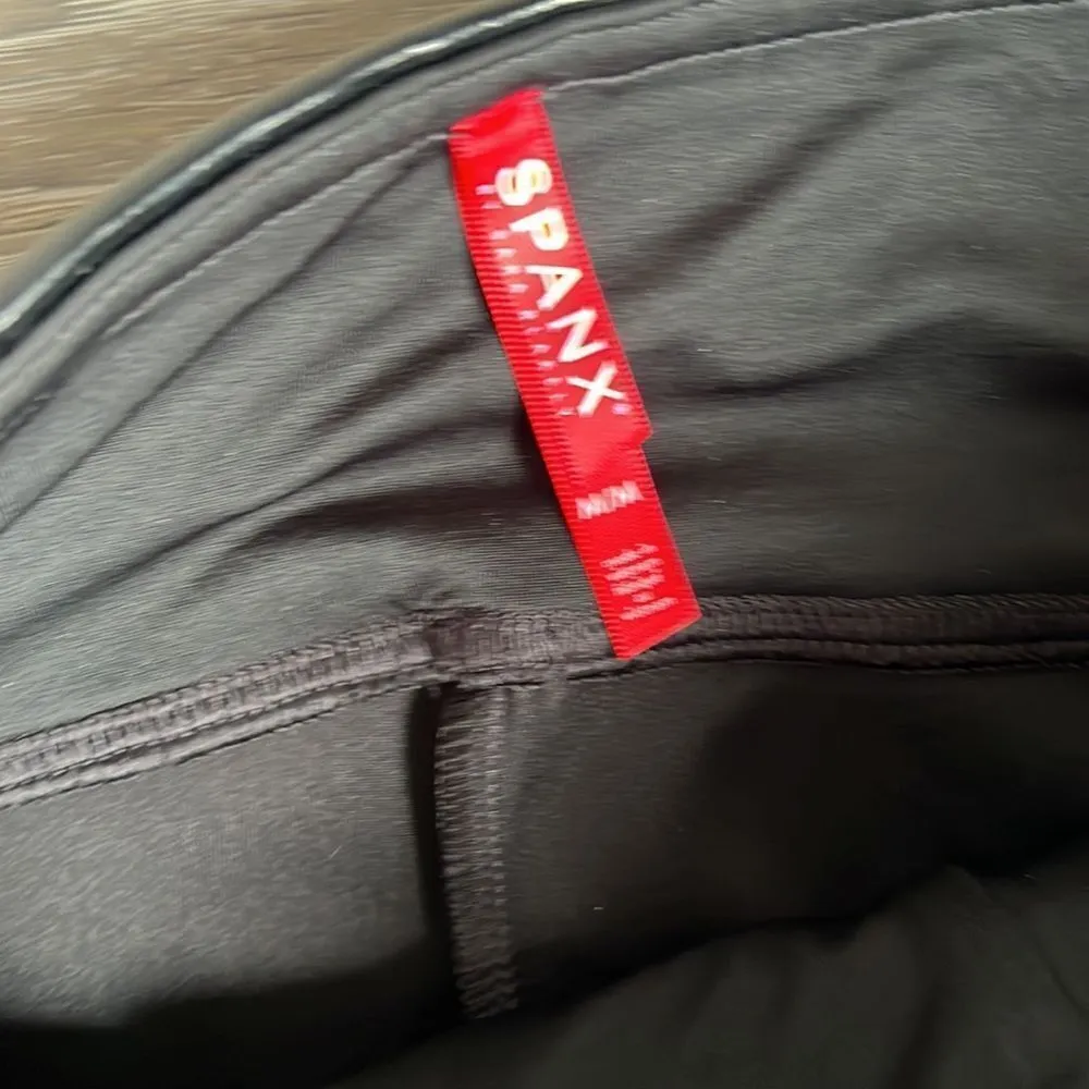 Spanx Faux Patent Leather Leggings - Image 8