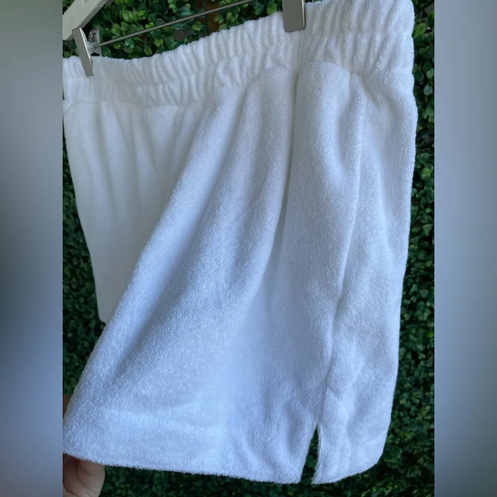 NWOT - A.T.M - Towel Terry Pull-On Short in White | So Soft! - Image 8