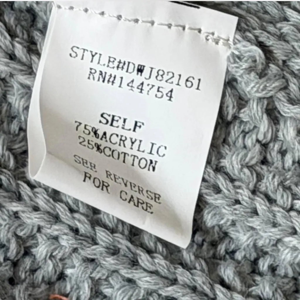 Side Lacing Thick Cardigan Sweater‎ - Image 13