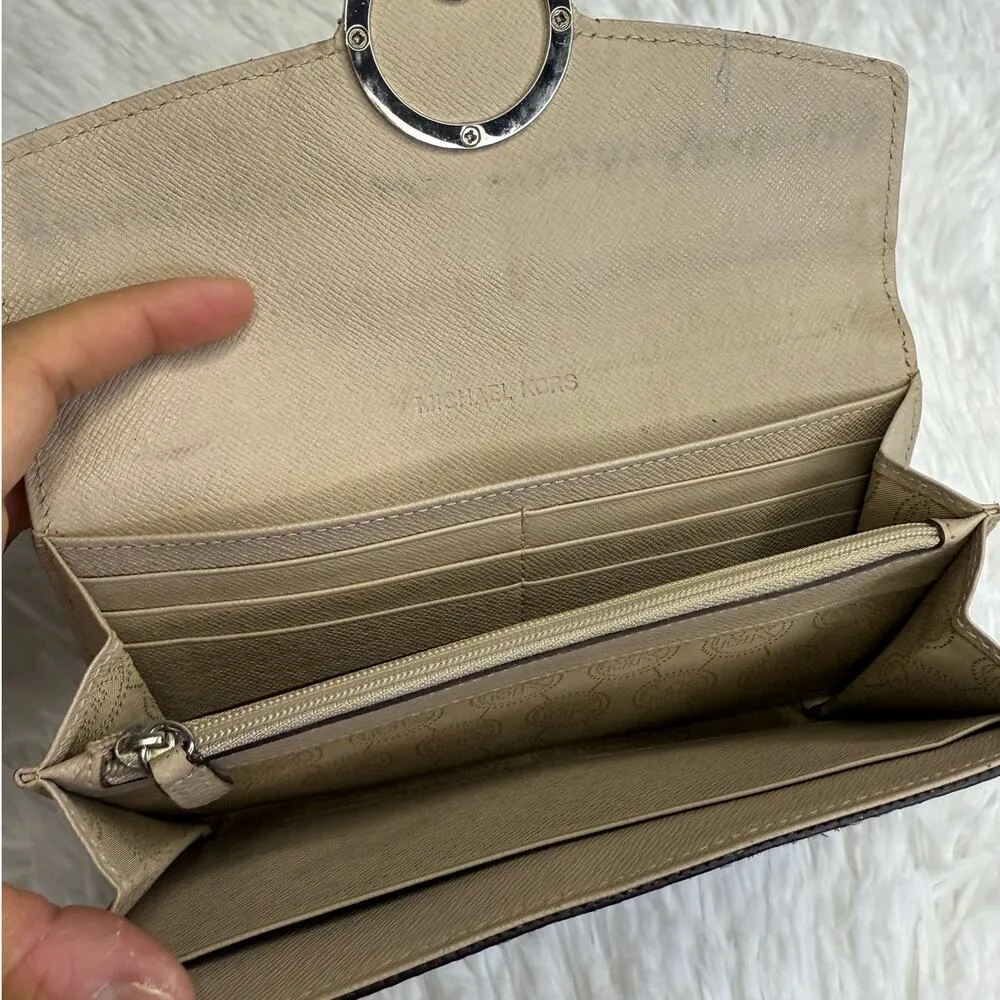 Michael Kors Snake Pattern Wallet - Image 6