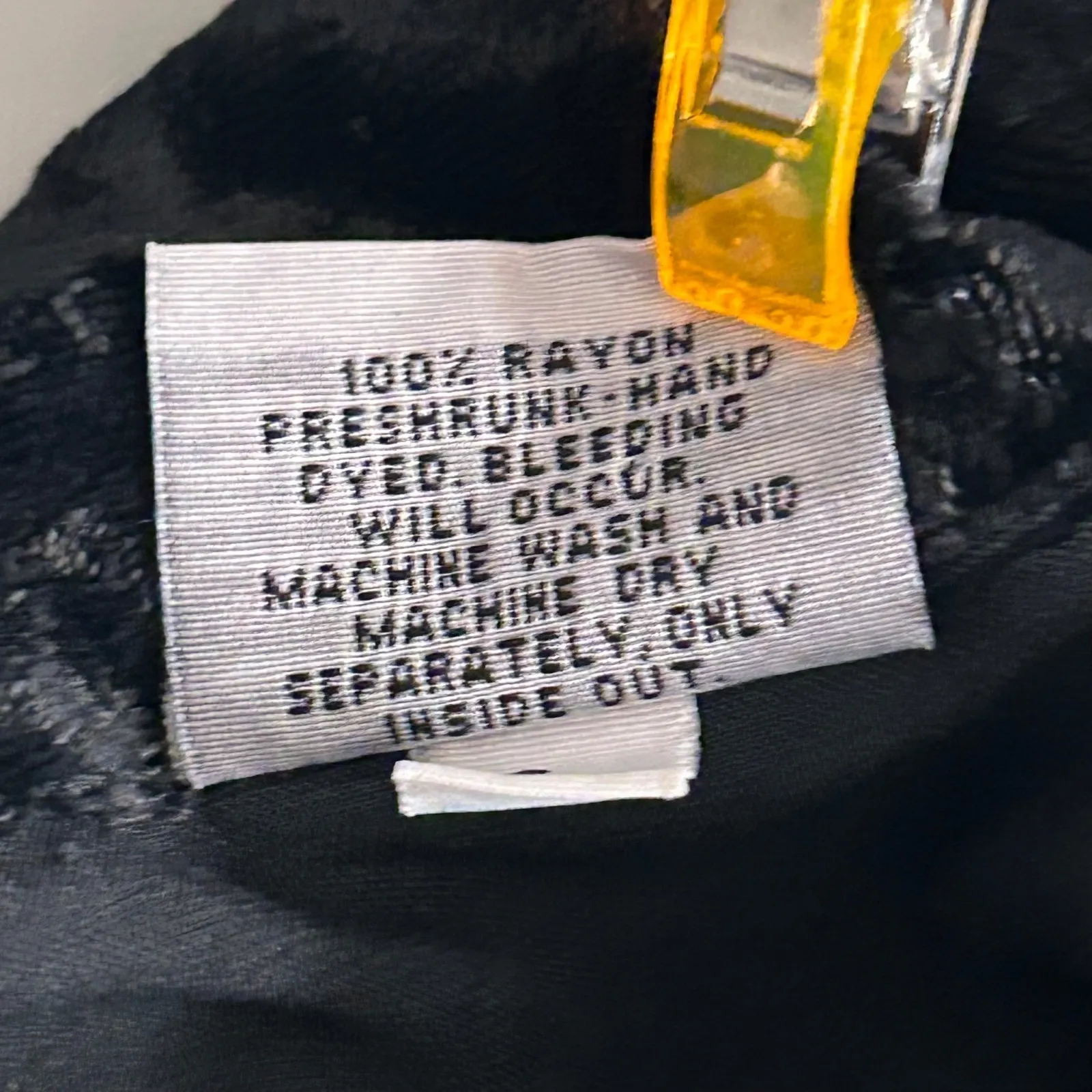 CP SHADES Crushed Velvet Top Black Large - Image 8