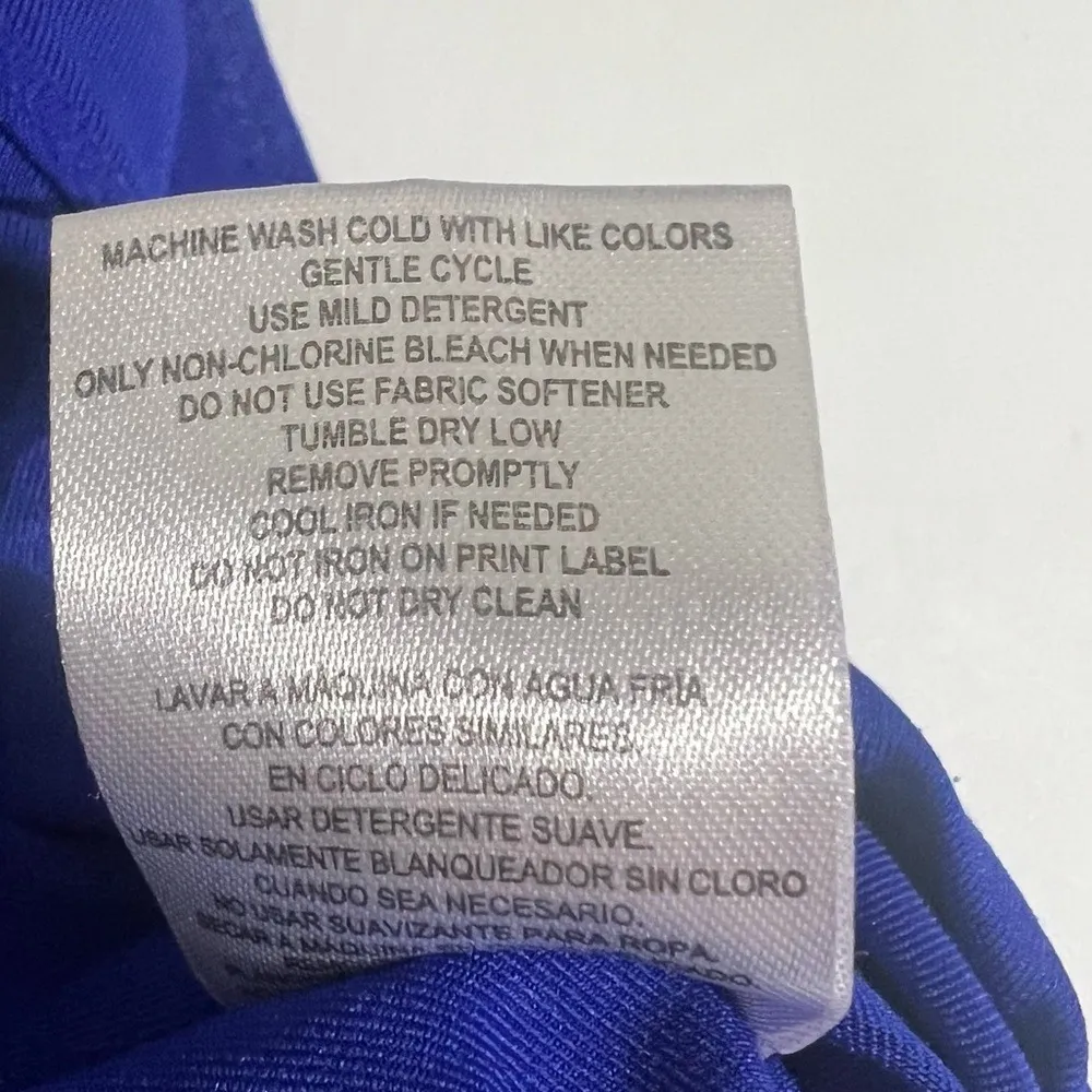 Weatherproof 32 Degrees Women's Racerback Blue Athletic Tank Top, Size Small - Image 5