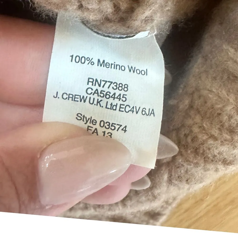 XS Madewell Merino‎ Wool Cardigan & Wool Blend Cowl Neck Fall Essentials - Image 5