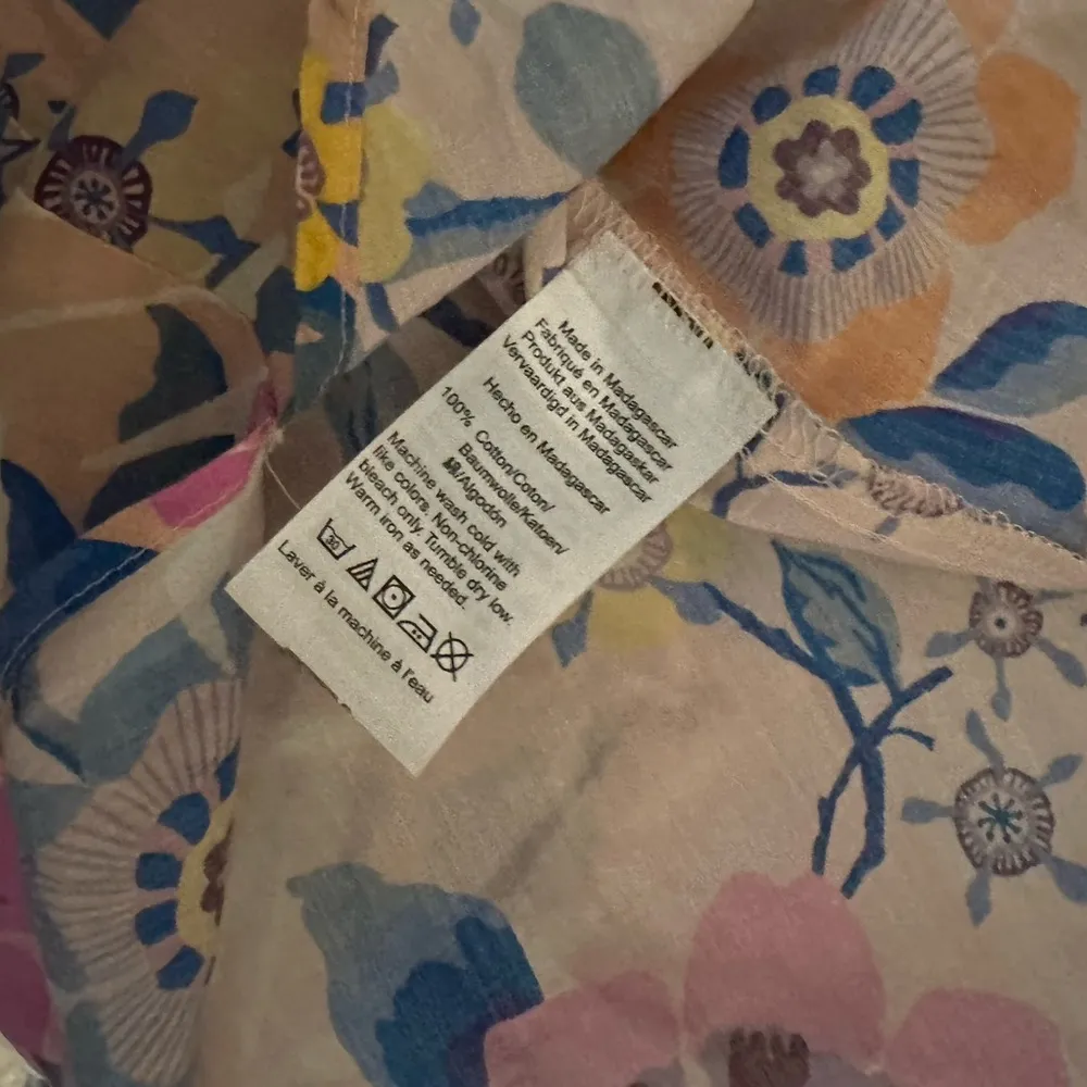 J. Crew Liberty Floral Classic Popover Shirt In Pavilion Pink Multi Size 2 - Image 5