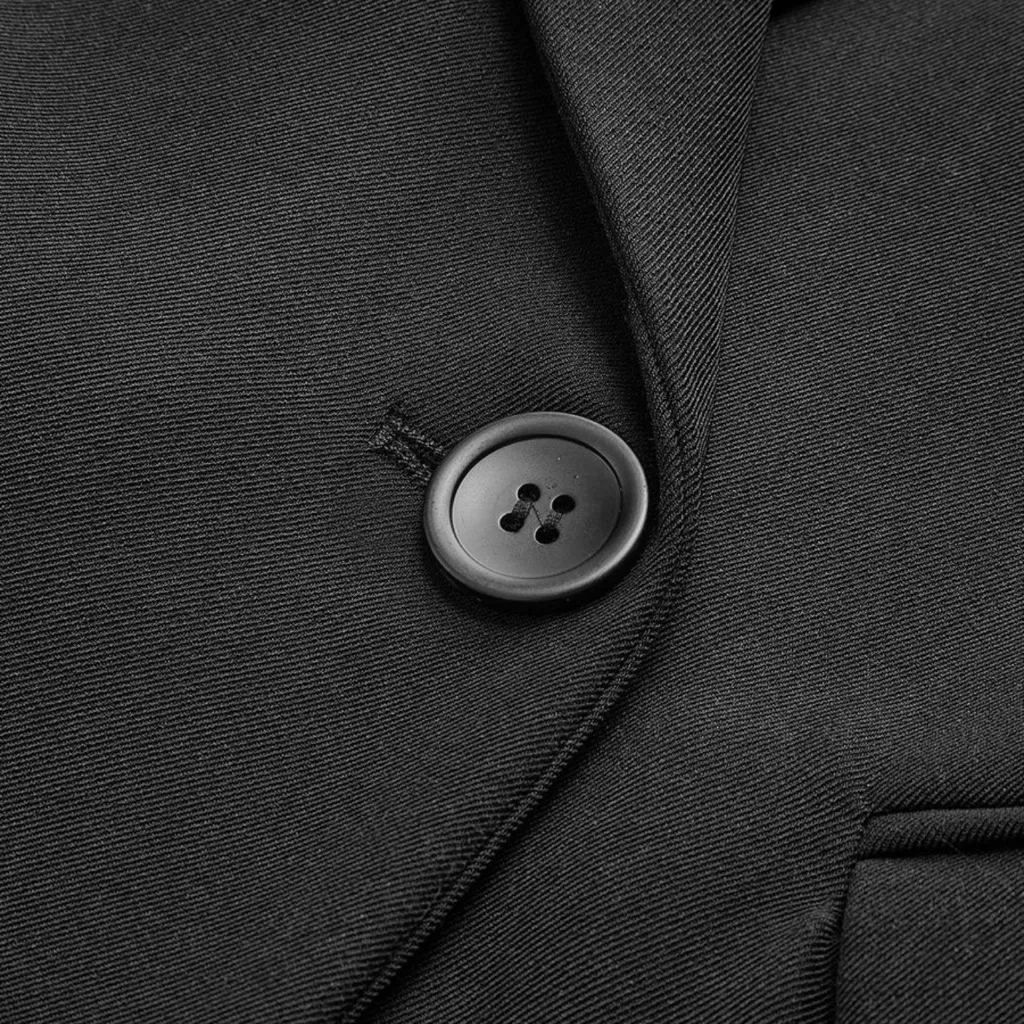 Commense Black Collar Pocket Blazer Coat NWT Size Large - Image 11