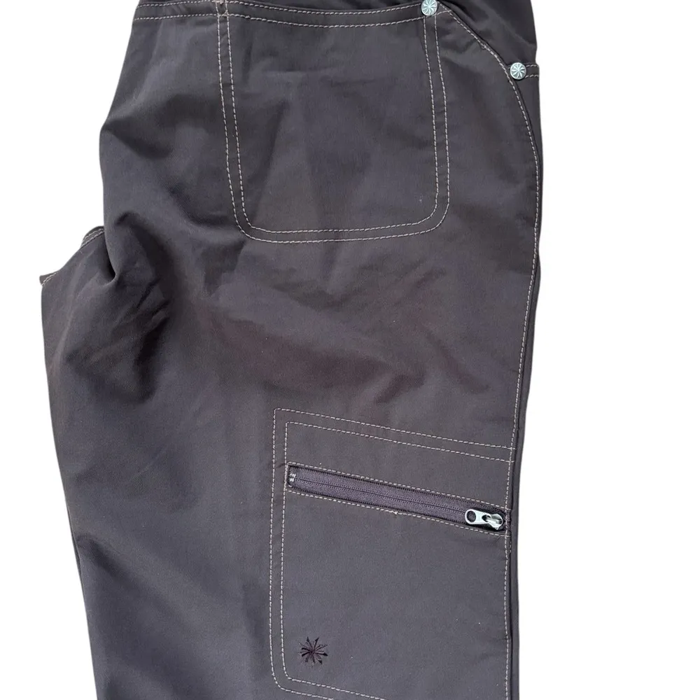 Tear Away B4 U Play Women’s Hiking Active Pant Sz 6T Tall Brown Outdoors - Image 5