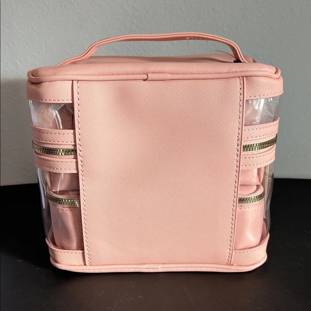 Ted Baker  | “Cloud Pink” 4pc Train Case Set - Image 4
