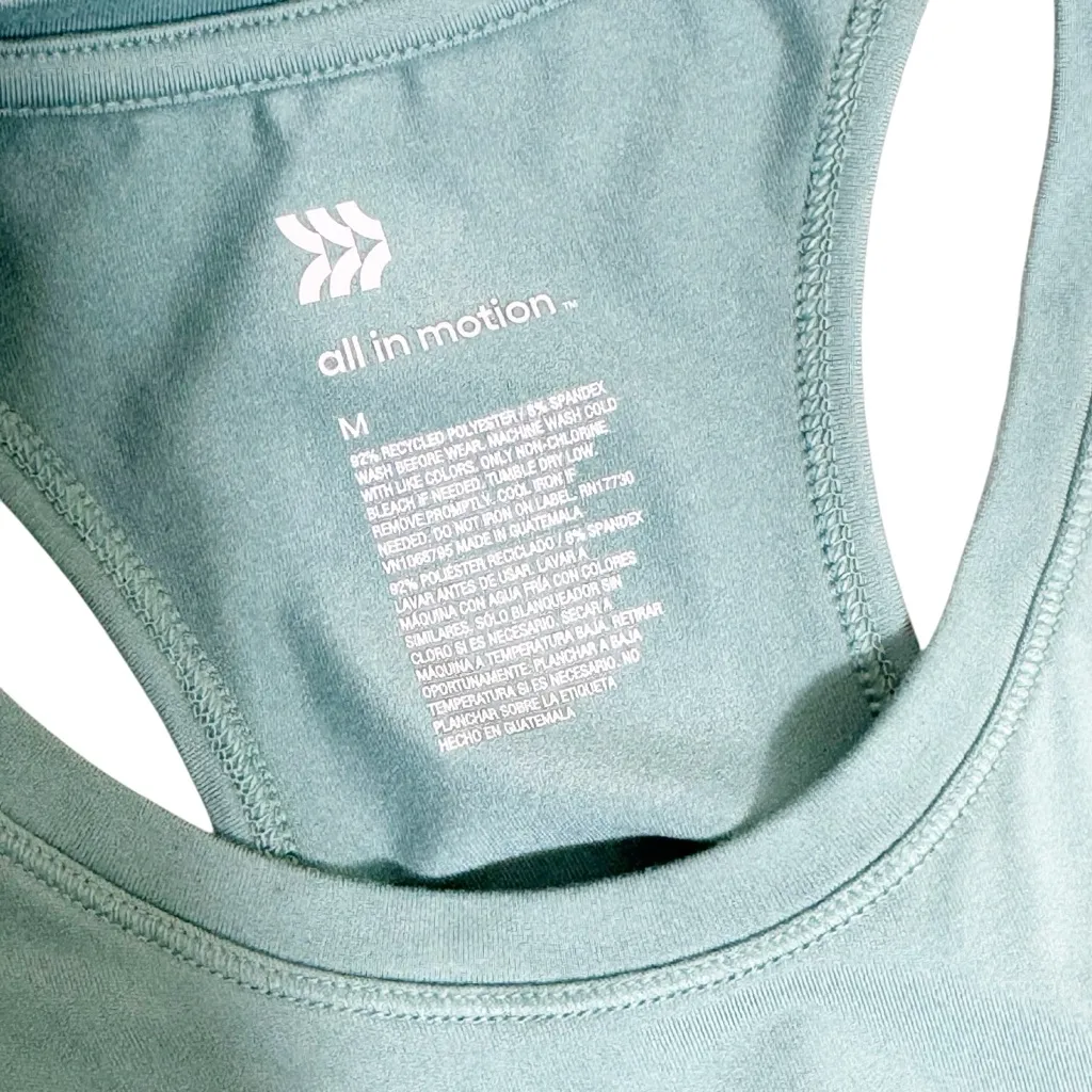 All in Motion Women's Skinny Racerback Tank Top size M - Image 3