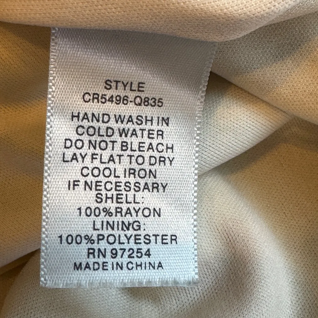 One Clothing Los‎ Angeles Tropical Print Spaghetti Strap Midi Dress Size Medium - Image 7