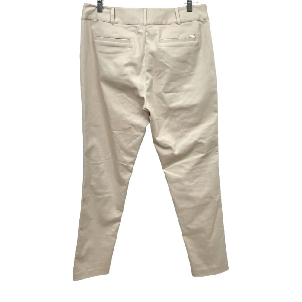 Michael Kors lightweight Khaki flat front pants size 10 - Image 3