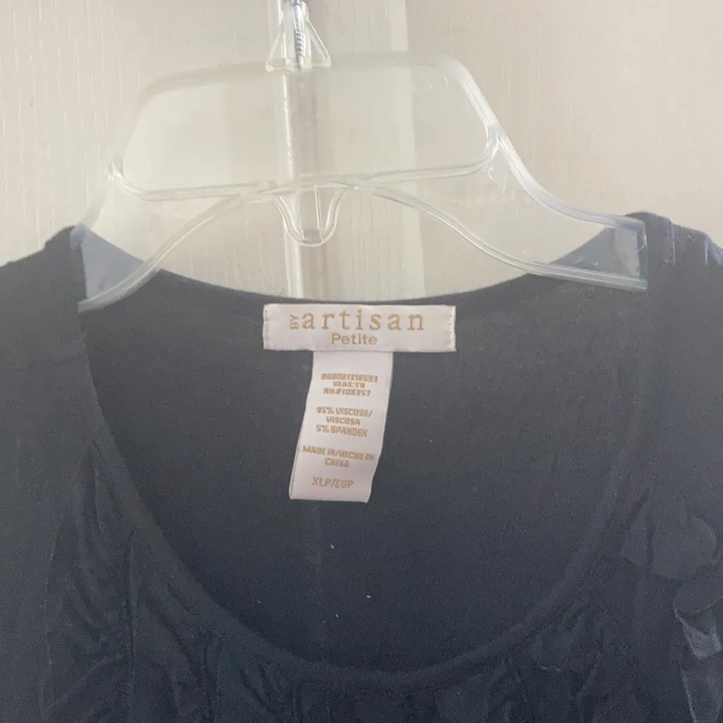 Artisan FINAL MARKDOWN Ladies’  Ruffled Front Top (XLP) - Image 2