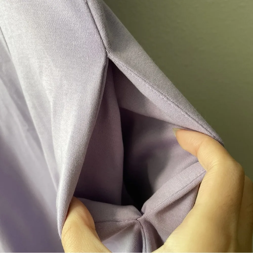 New York and company purple midi dress - Image 3