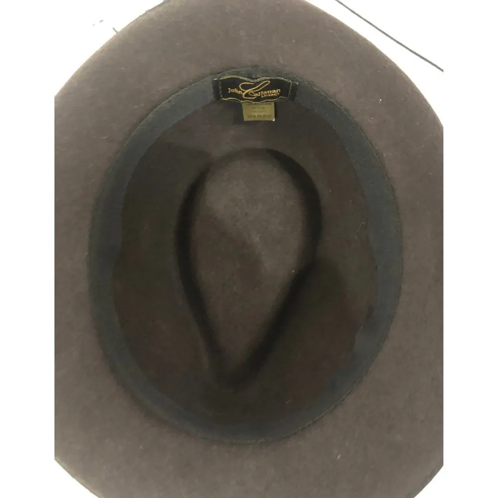 John callanan brown wool Fedora hat - Image 11