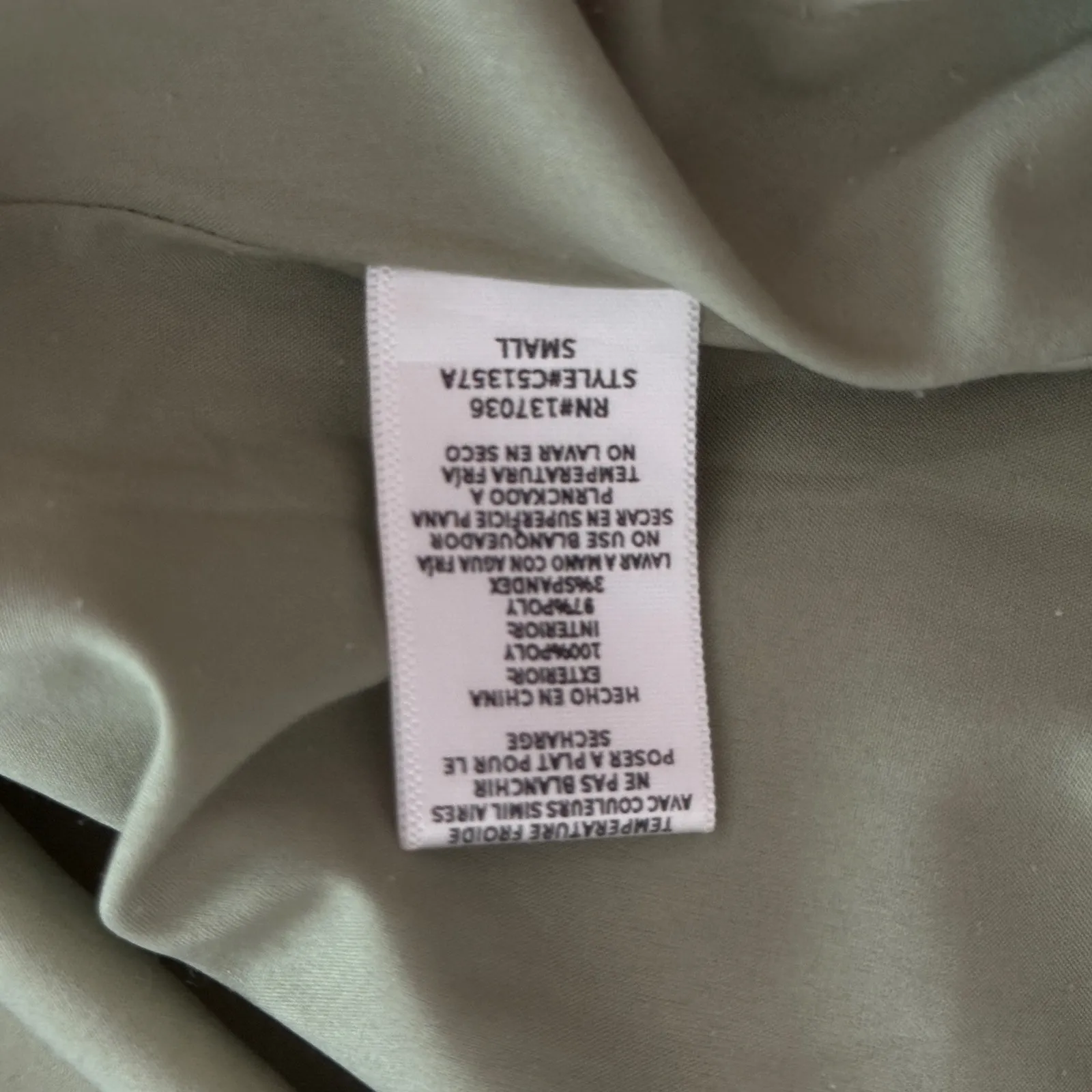 Paper Crane Skirt Polka Dot A-Line Midi Casual Career Party Green White‎ Size S - Image 9