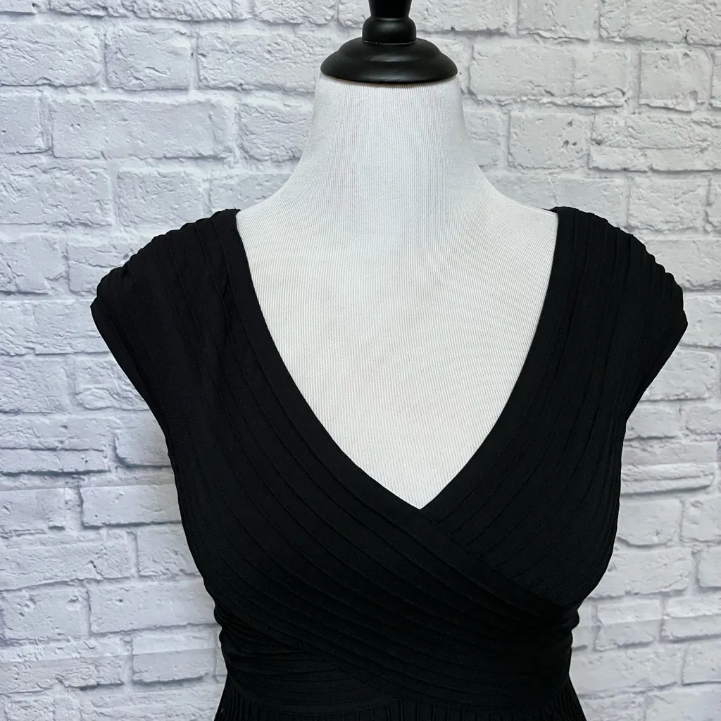 Tadashi Shoji Nordstrom black art deco cocktail Dress M Nordstrom - Image 7