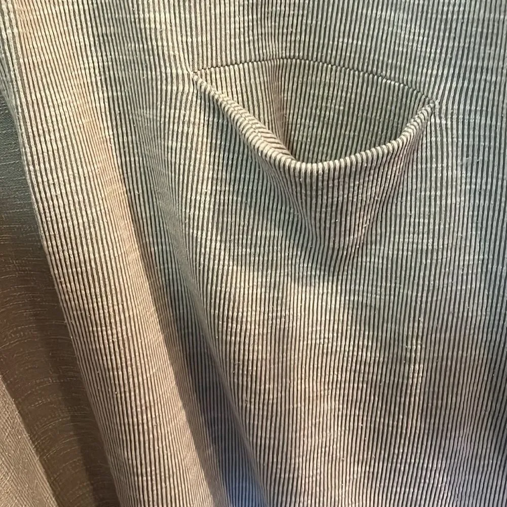 Donni Ribbed Sweater Coat Open Cardigan Gray Size undefined - Image 5