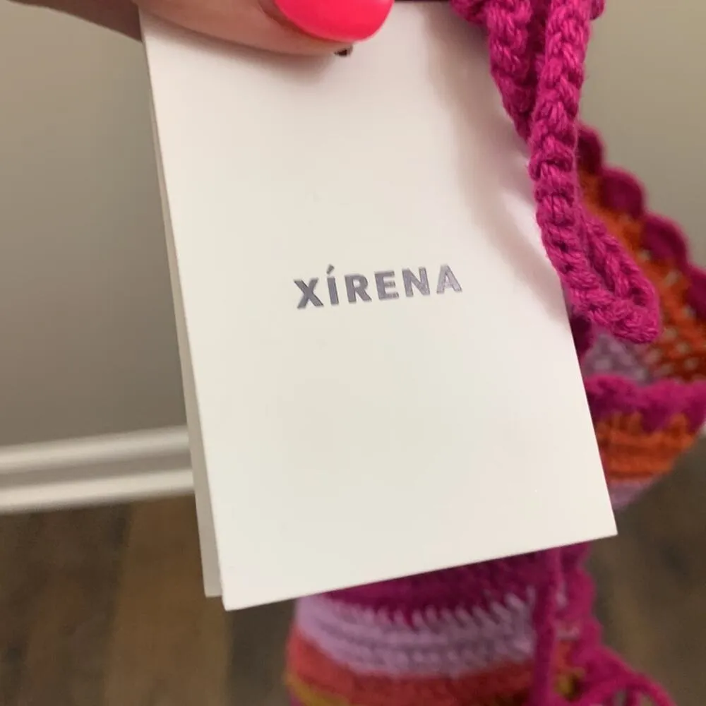 Xirena Sweater Crocheted Striped Multi - Image 5