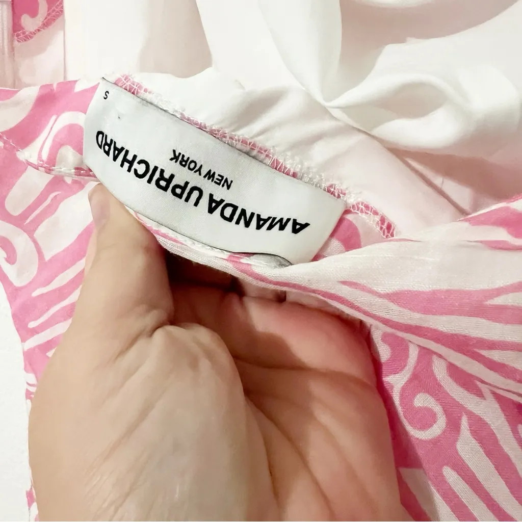 AMANDA UPRICHARD Kavala Dress In Pink Orlando Revolve Size Small S - Image 5