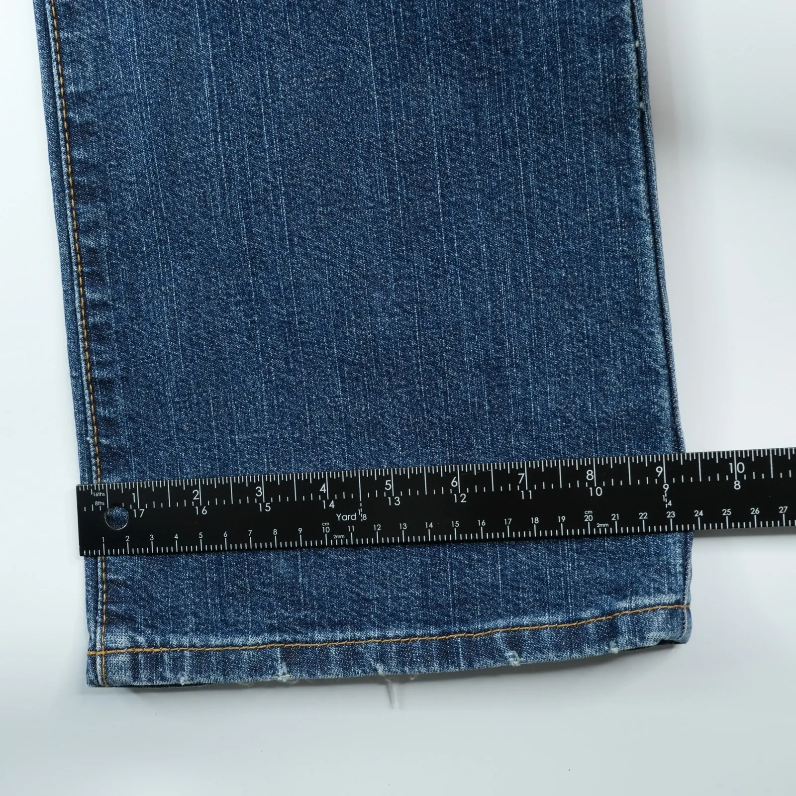 Wrangler Jeans Womens 15/16x34 Blue Premium Patch Sunshine Day Mae Retro 9MWZSD - Image 12