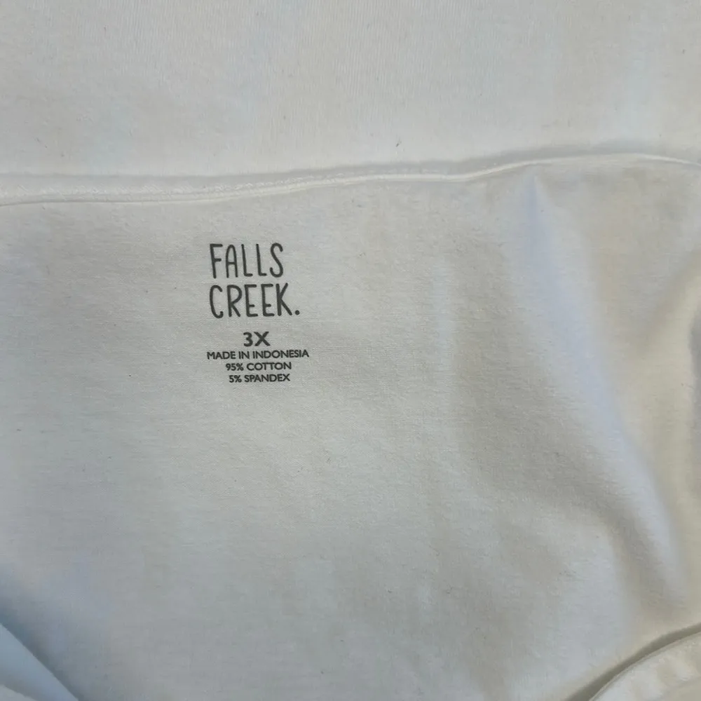 Falls Creek White Women's Camisole Top - Image 4