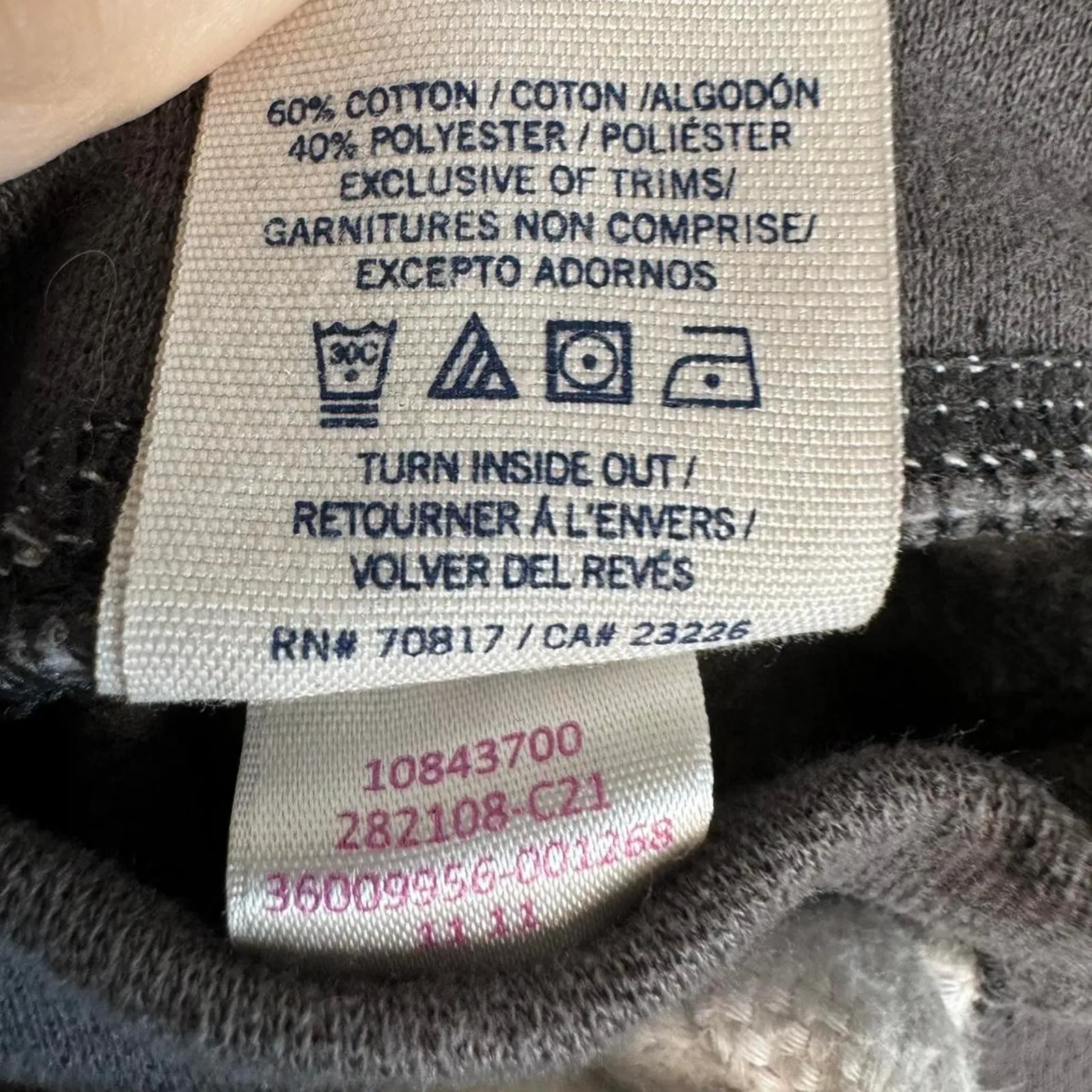 Victorias Secret Pink 2010s Sweat Shorts Mid Gray Rise Small - Image 4