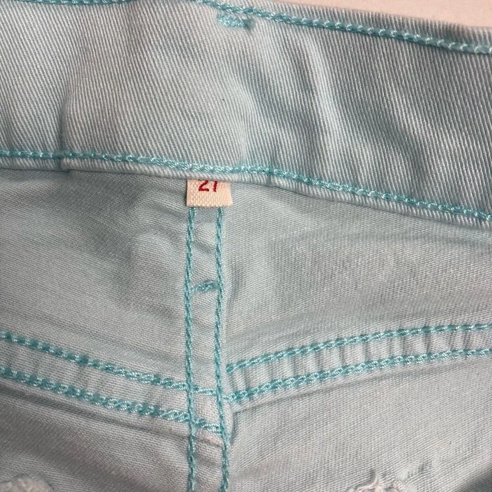 LEVI STRAUSS Women’s Bermuda Shorts Size 27 Blue‎ - Image 7