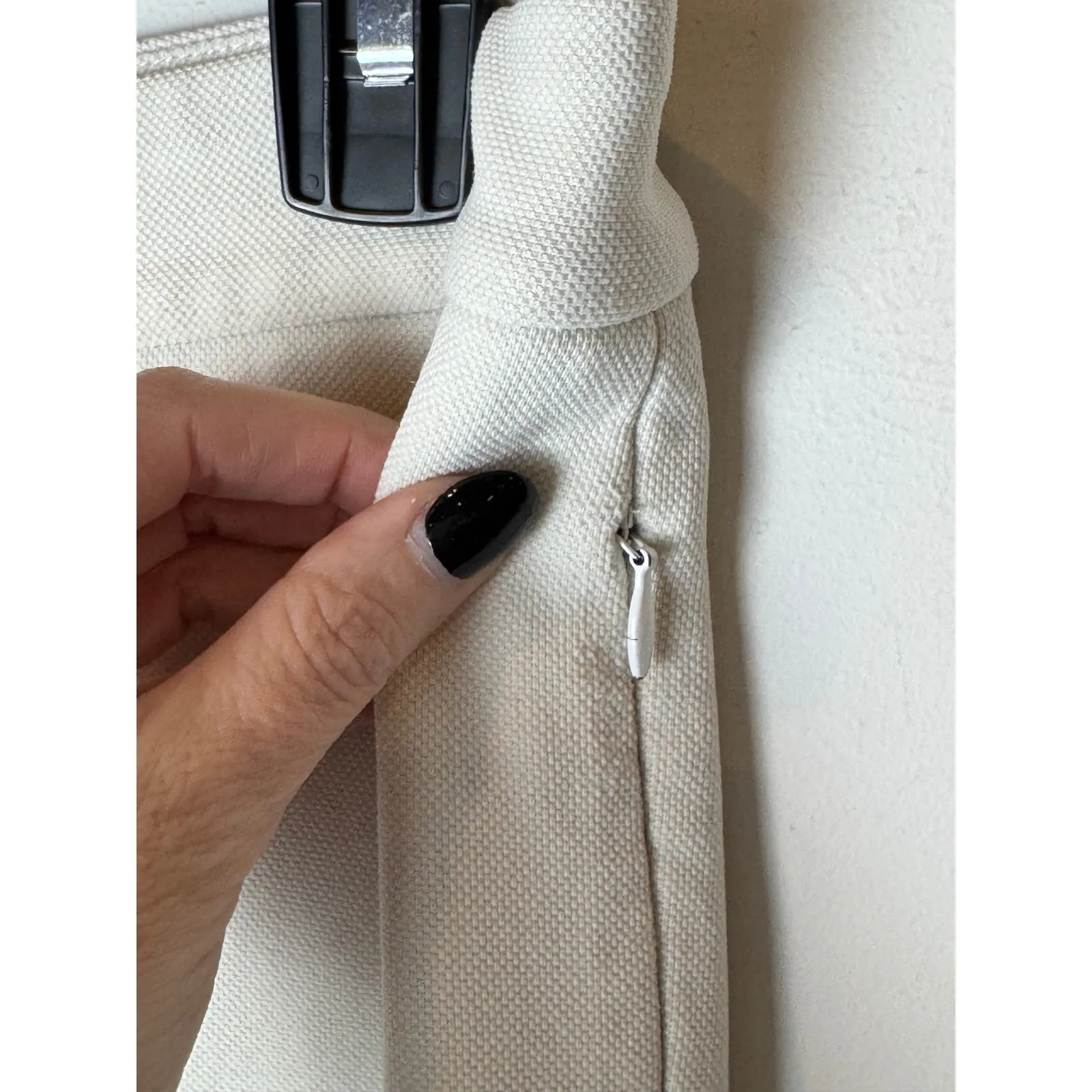 Theory Pants Women 0‎ Ivory Cropped Flare Stretch Kick Trouser Preppy Career - Image 8