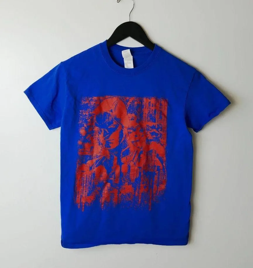 Daredevil T Shirt Blue S Small Marvel Superhero TV Show Graphic Tee Cotton Solid - Image 8