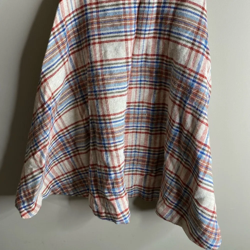 1970s vintage JCPenney Jr Hi A line circle skirt size 12 Red - Image 2