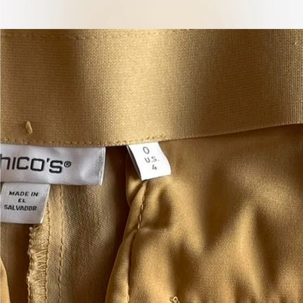Chico's Tan Ankle Pants - Image 8