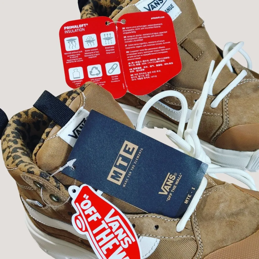 Vans Sneakers High Top 6 Womens Ultra Range Exo Hi MTE Leopard Print Insulated - Image 4