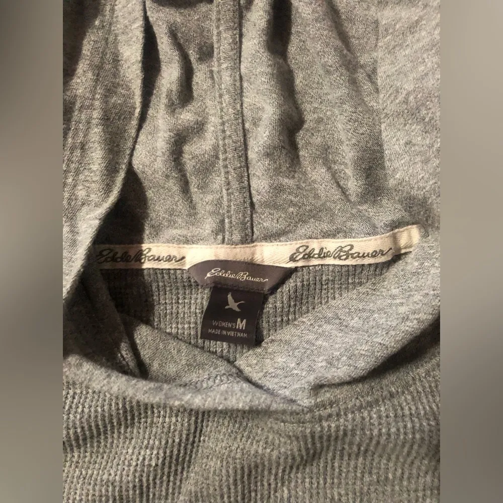 EDDIE Bauer thermal cotton hoodie. Size M Front pocket. - Image 4