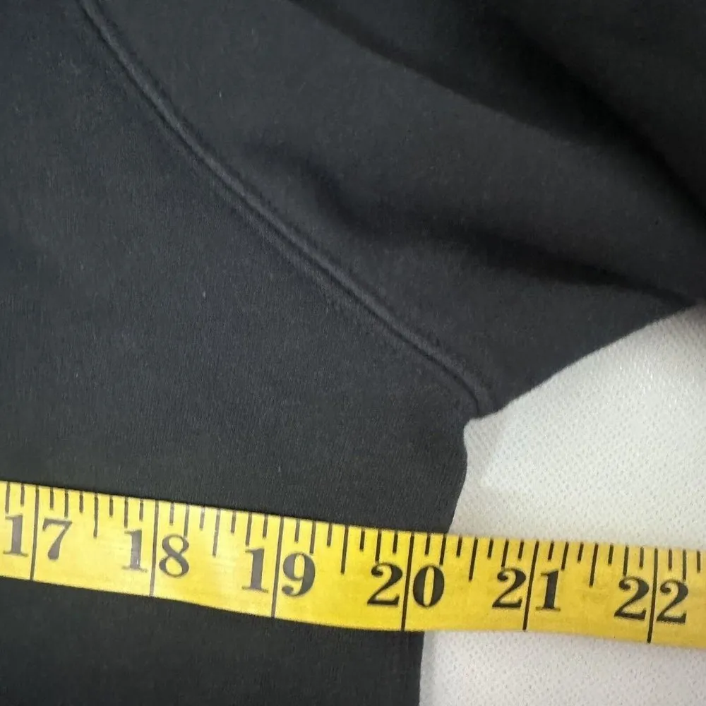 Fabletics Hoodie Womens Medium Pullover Black Athletic Sweater Jumper Gym - Image 4