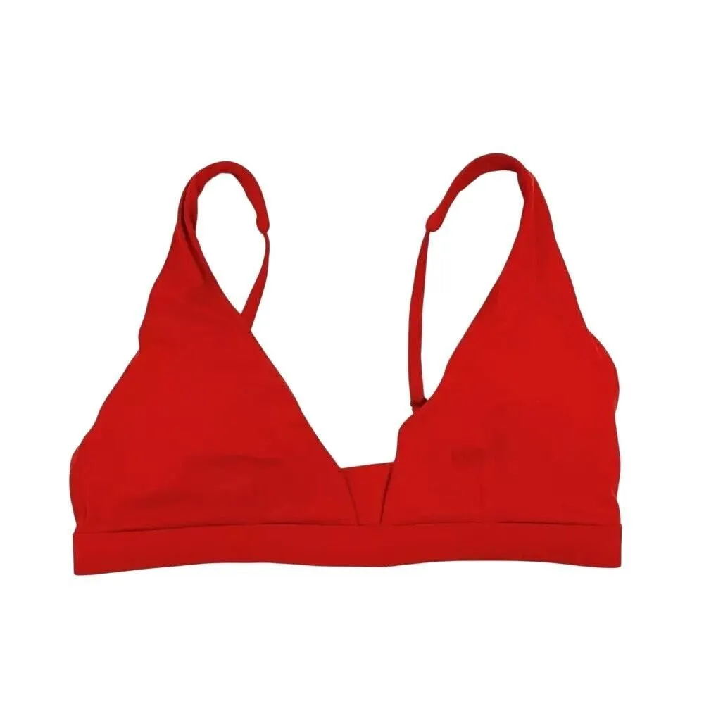 Andie Swim the Tahiti Top in Chili Pepper Red S NWT - Image 2